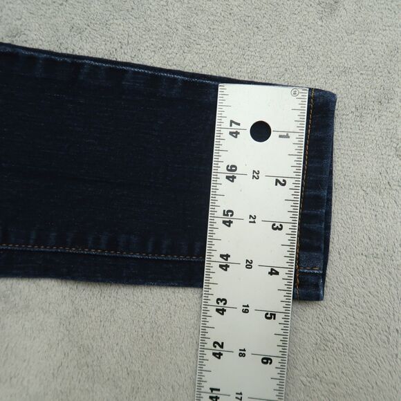 Decree Jeans Junior's Size 5 Blue Low-Rise Legging Denim 31" Inseam Stretch - Picture 6 of 16